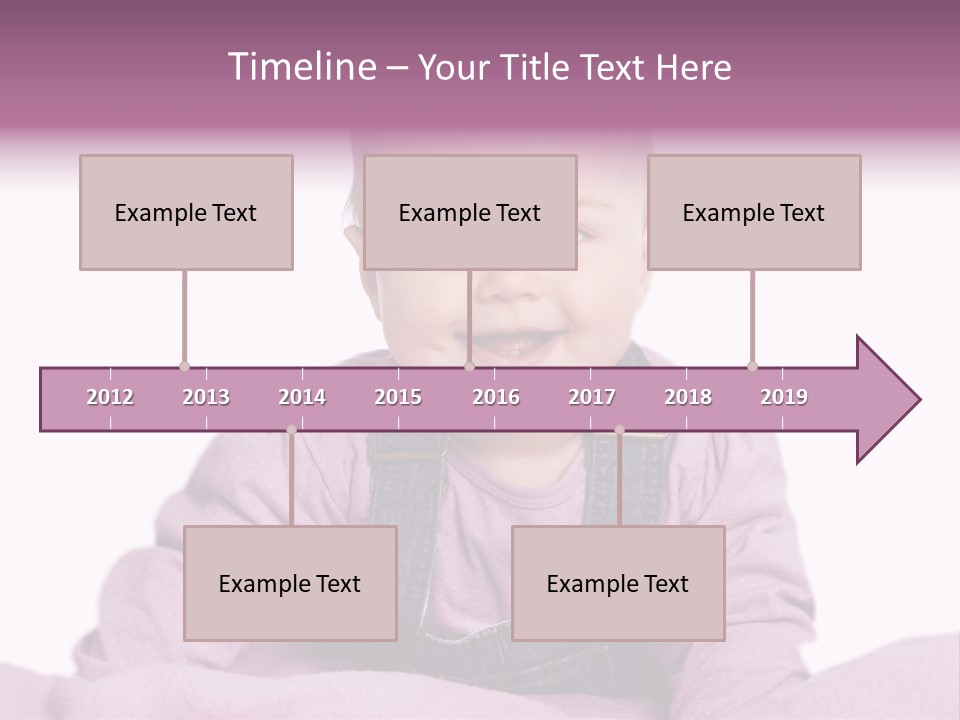 Baby Die Lachen PowerPoint Template