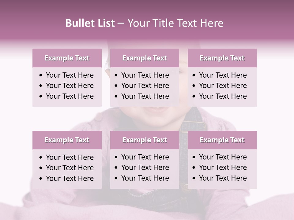 Baby Die Lachen PowerPoint Template