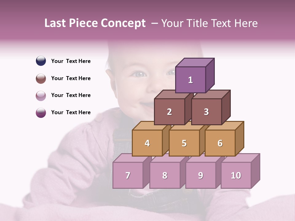 Baby Die Lachen PowerPoint Template