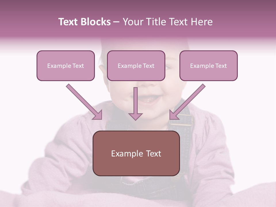 Baby Die Lachen PowerPoint Template