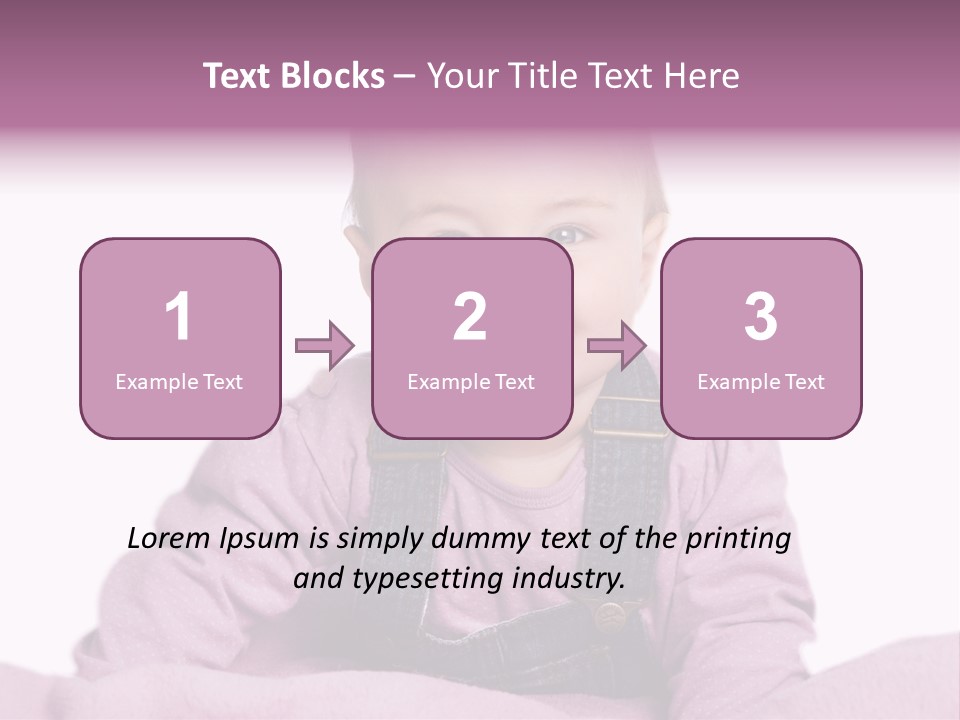 Baby Die Lachen PowerPoint Template