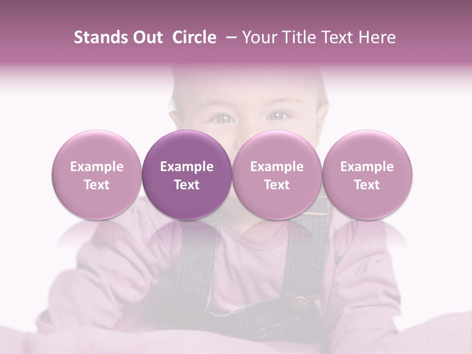 Baby Die Lachen PowerPoint Template