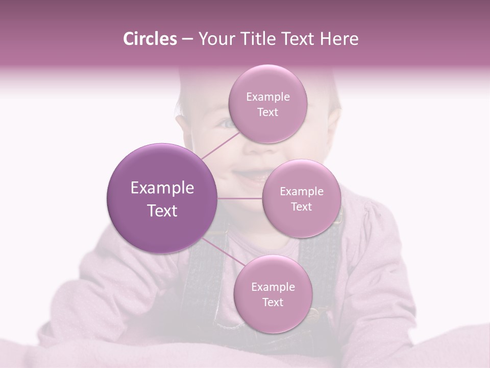 Baby Die Lachen PowerPoint Template