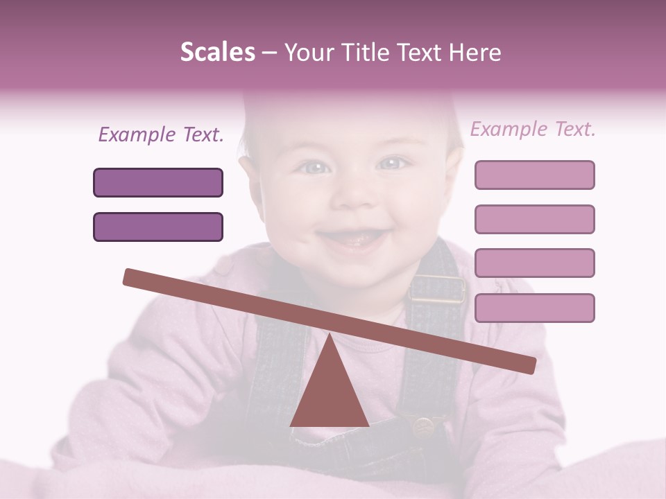 Baby Die Lachen PowerPoint Template