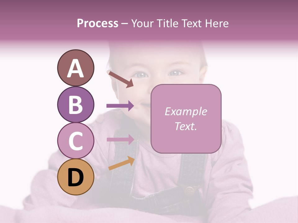 Baby Die Lachen PowerPoint Template