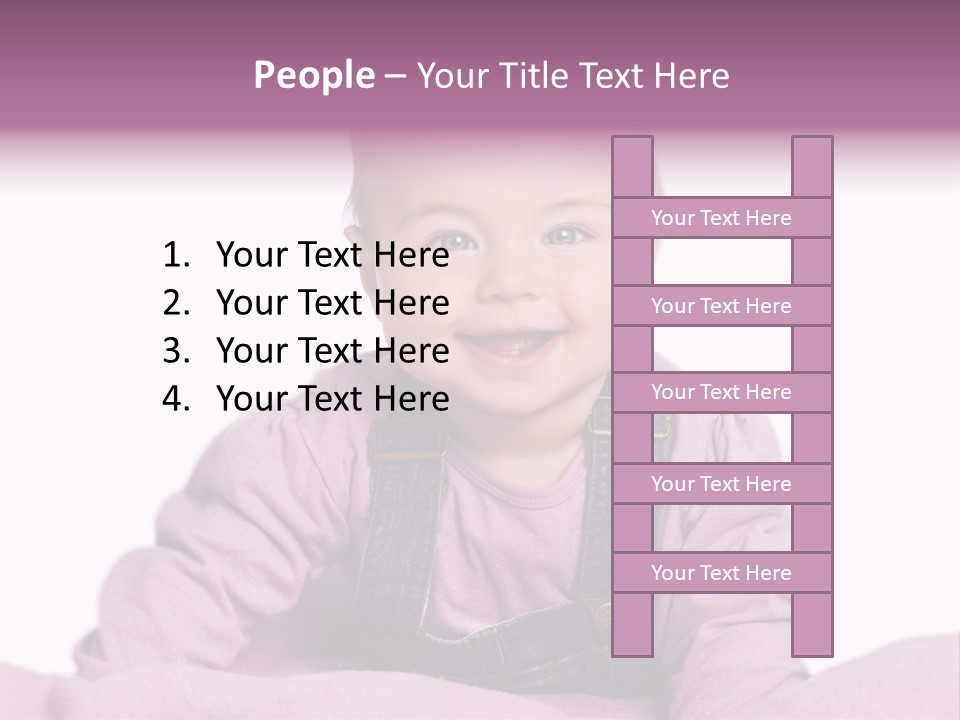 Baby Die Lachen PowerPoint Template