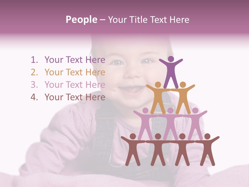 Baby Die Lachen PowerPoint Template