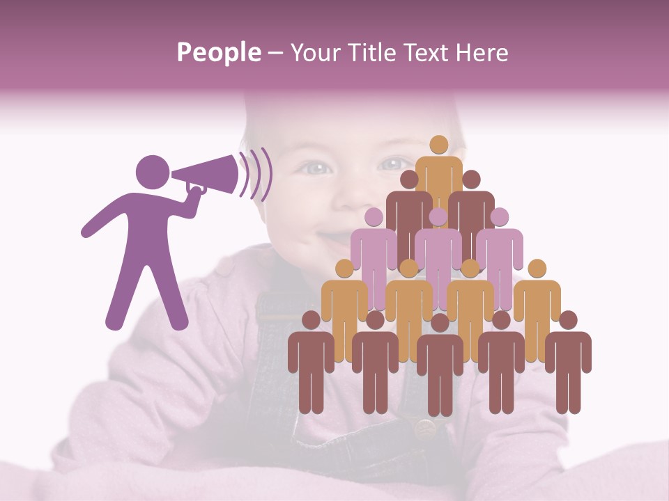 Baby Die Lachen PowerPoint Template