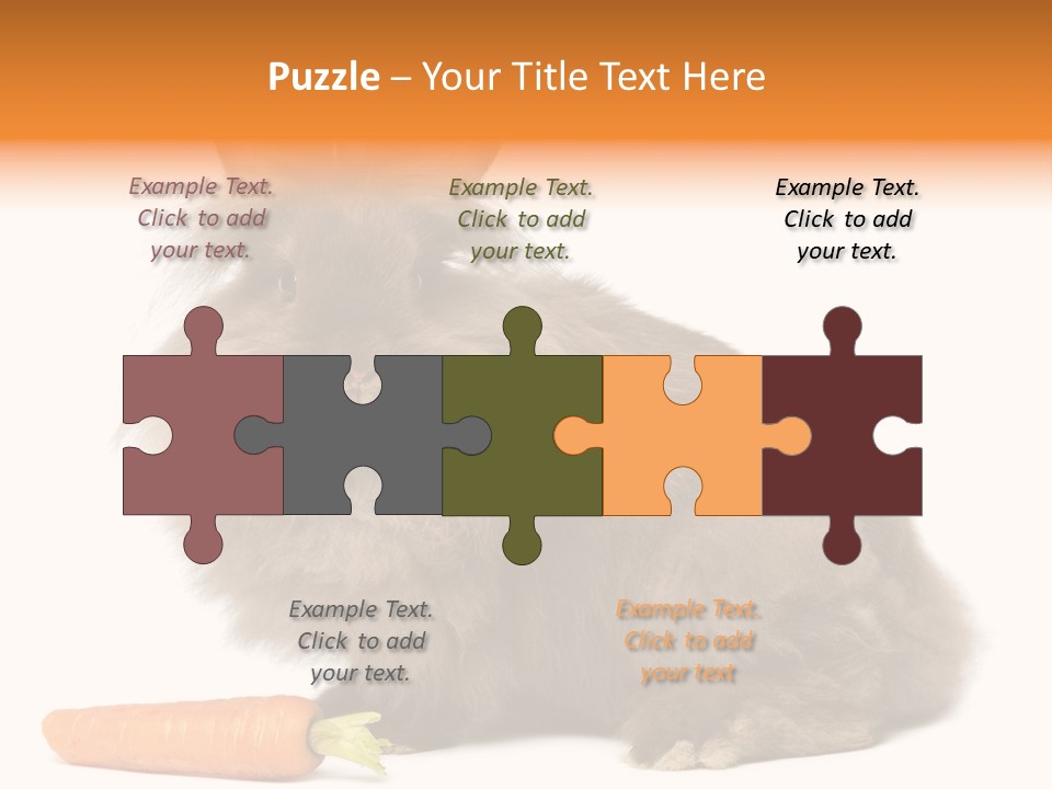 Little Bunny Rabbit Studio PowerPoint Template