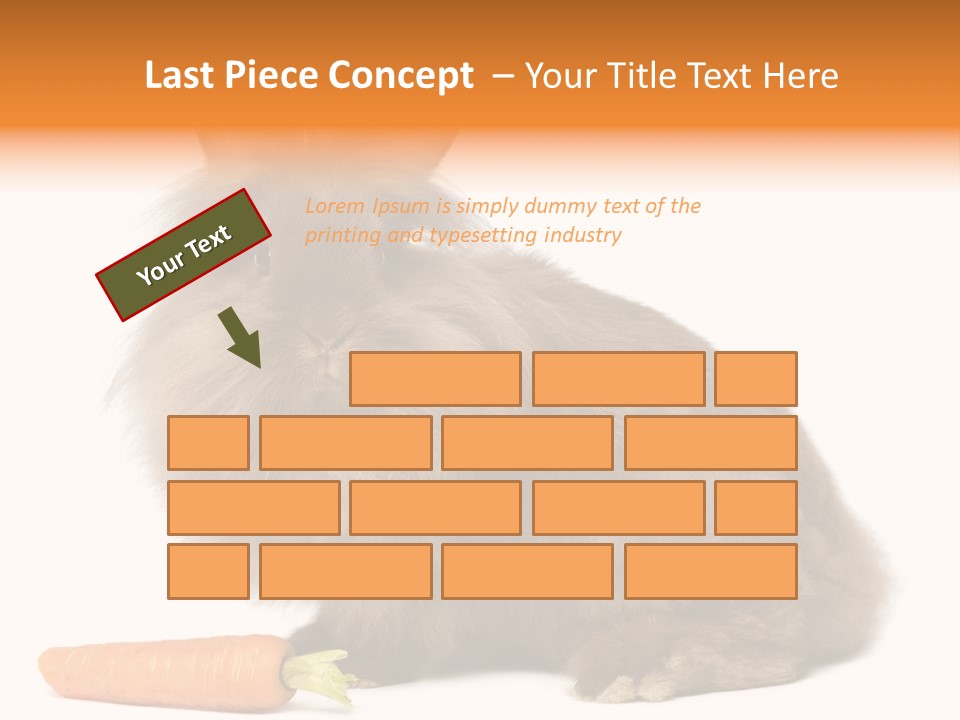 Little Bunny Rabbit Studio PowerPoint Template