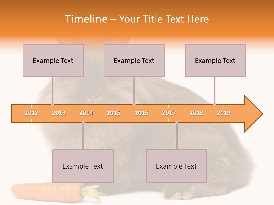 Little Bunny Rabbit Studio PowerPoint Template