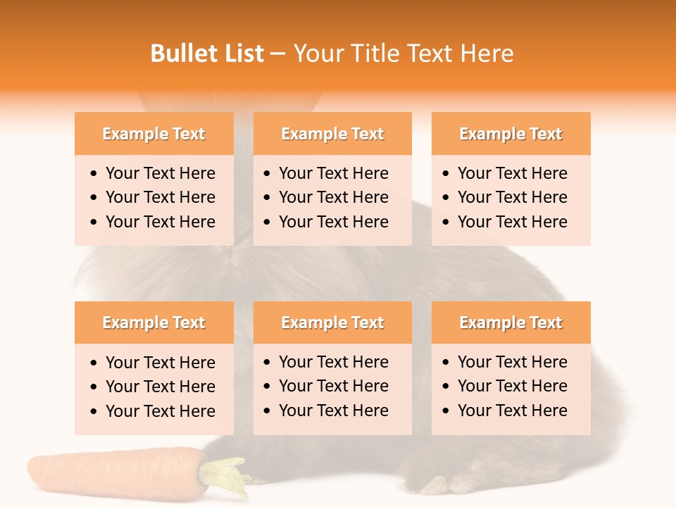 Little Bunny Rabbit Studio PowerPoint Template