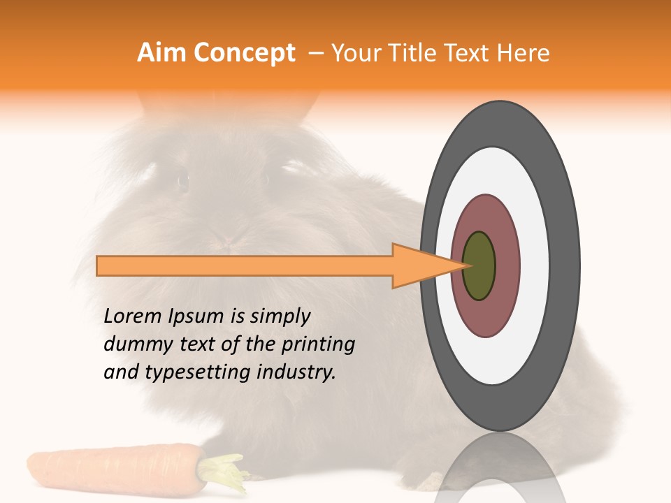 Little Bunny Rabbit Studio PowerPoint Template