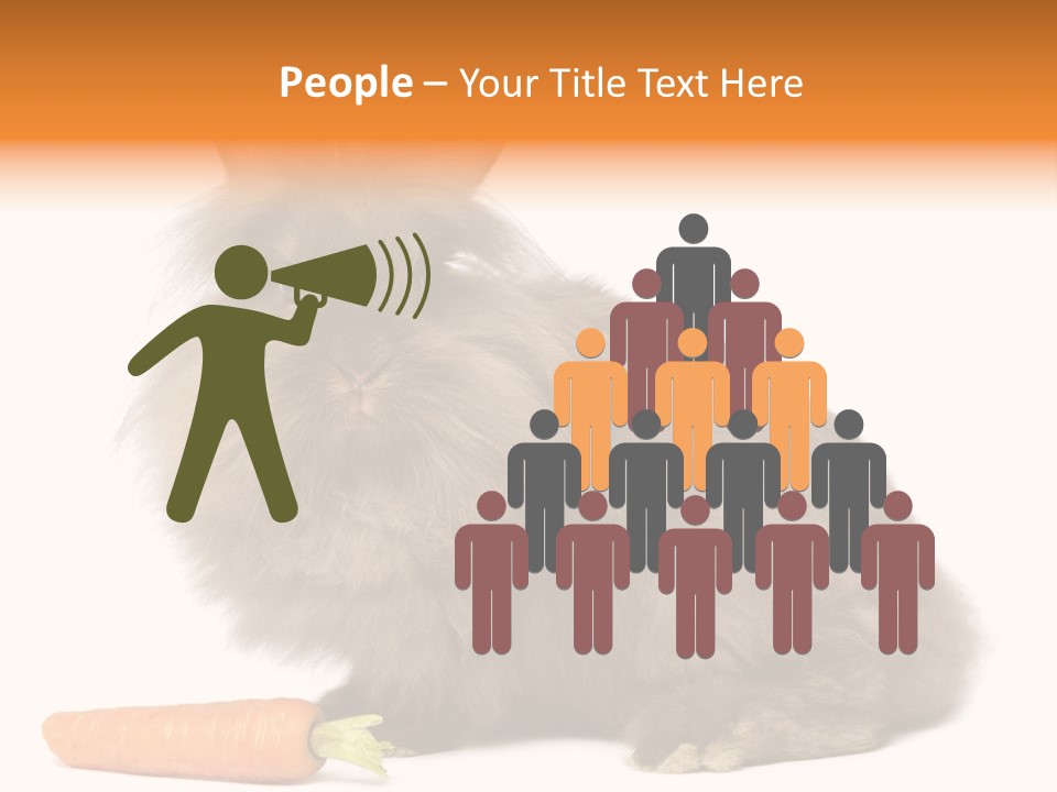 Little Bunny Rabbit Studio PowerPoint Template