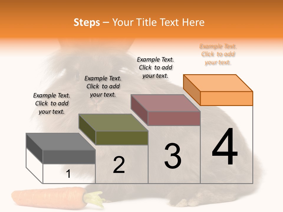 Little Bunny Rabbit Studio PowerPoint Template