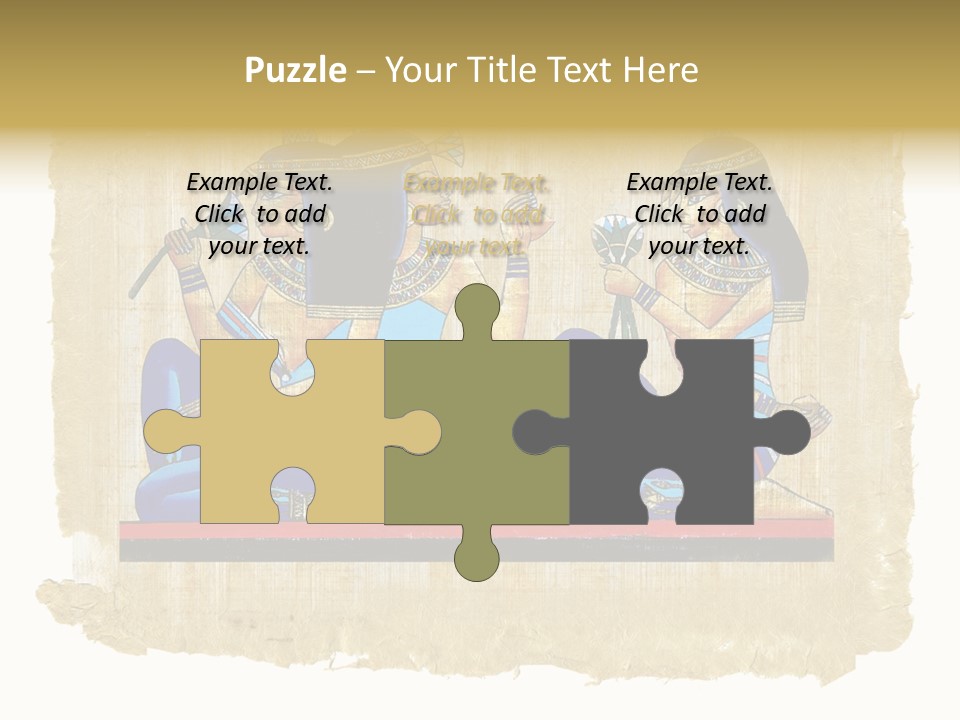 Retro Manuscript Antique PowerPoint Template