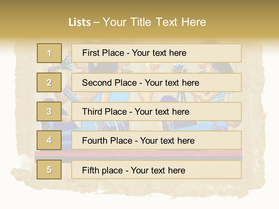 Retro Manuscript Antique PowerPoint Template