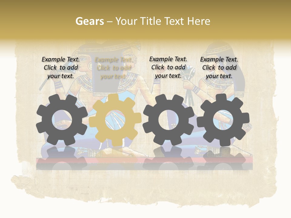 Retro Manuscript Antique PowerPoint Template