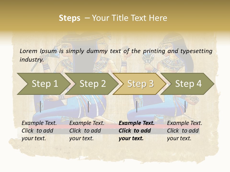 Retro Manuscript Antique PowerPoint Template