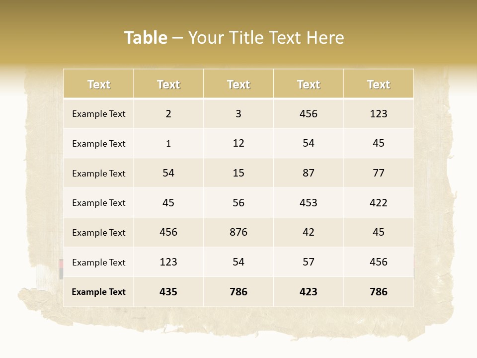Retro Manuscript Antique PowerPoint Template