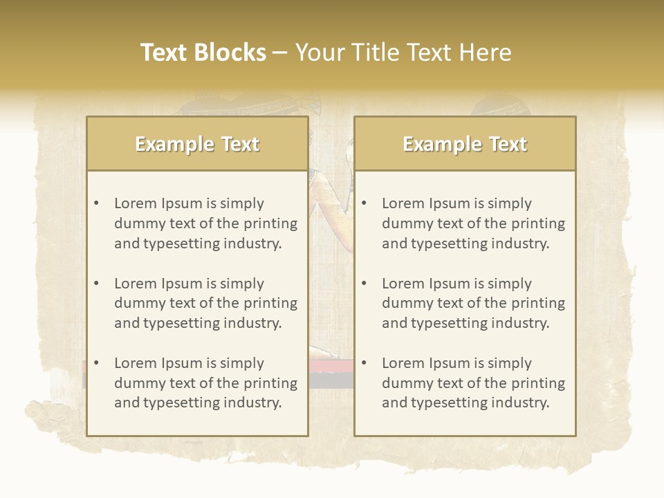Retro Manuscript Antique PowerPoint Template