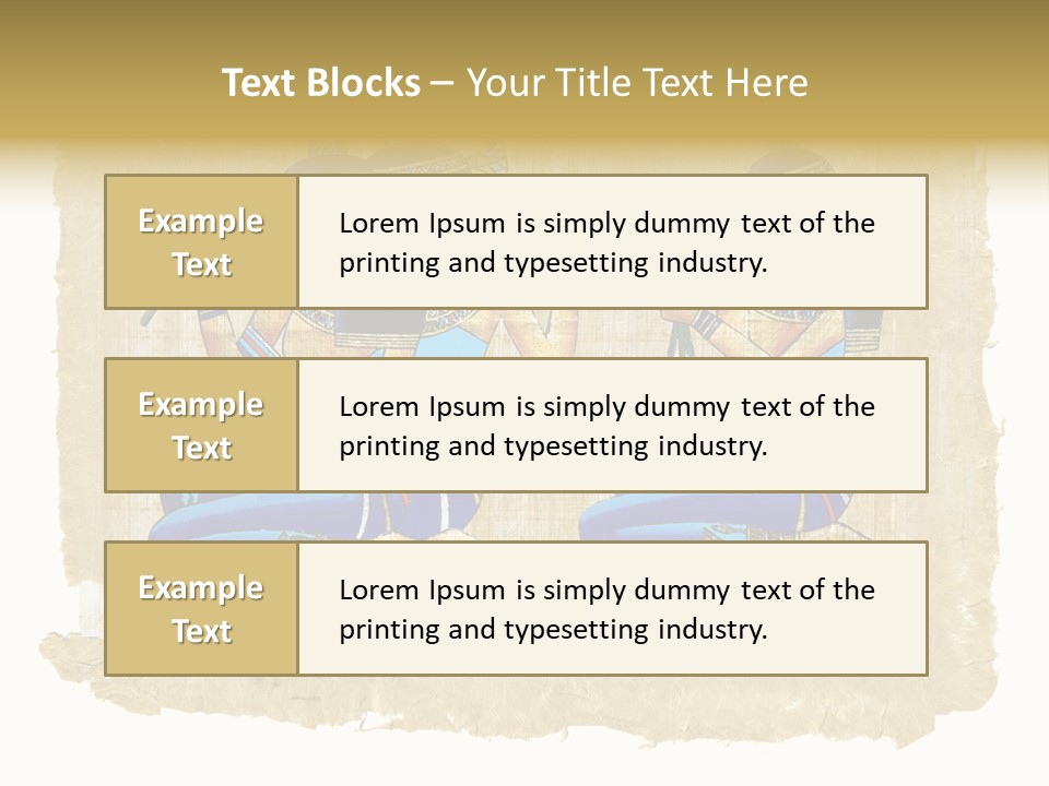 Retro Manuscript Antique PowerPoint Template