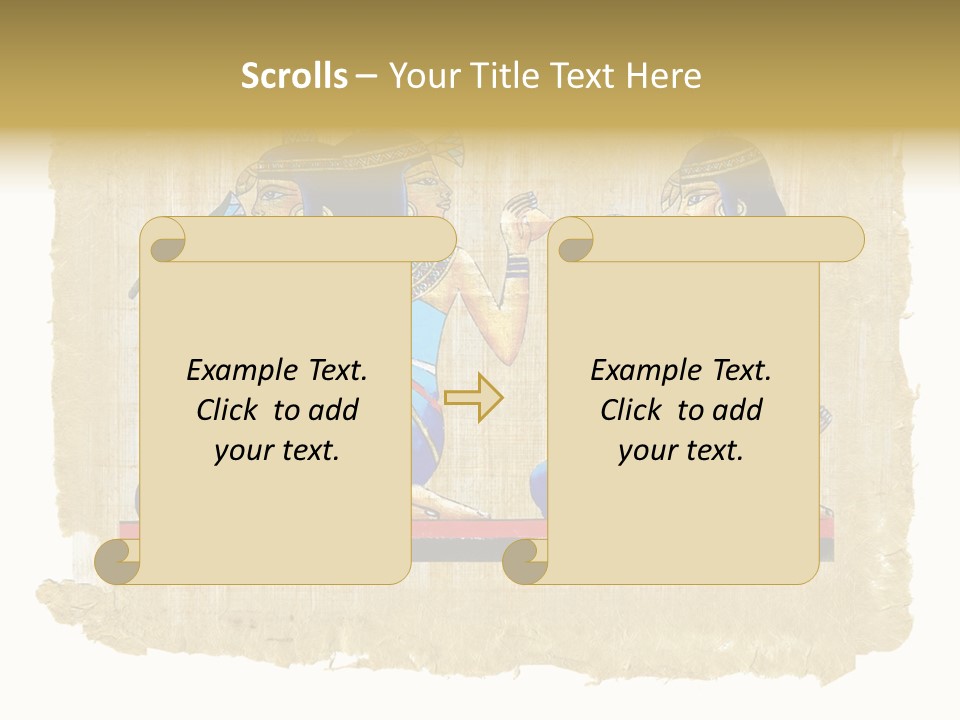 Retro Manuscript Antique PowerPoint Template