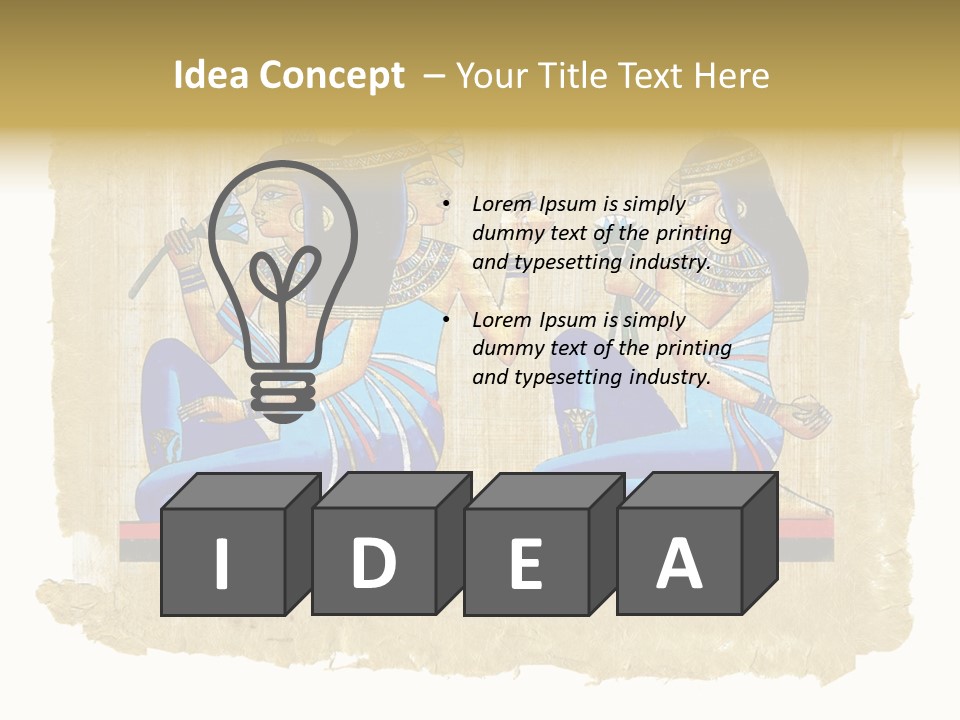 Retro Manuscript Antique PowerPoint Template