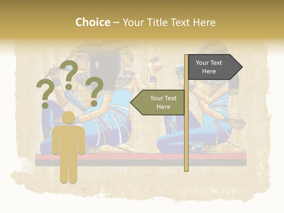 Retro Manuscript Antique PowerPoint Template