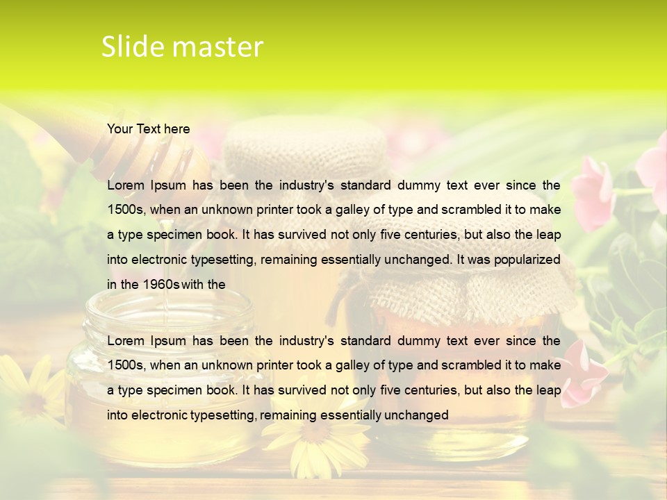 Fresh Food Ingredient PowerPoint Template