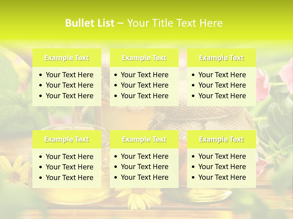 Fresh Food Ingredient PowerPoint Template