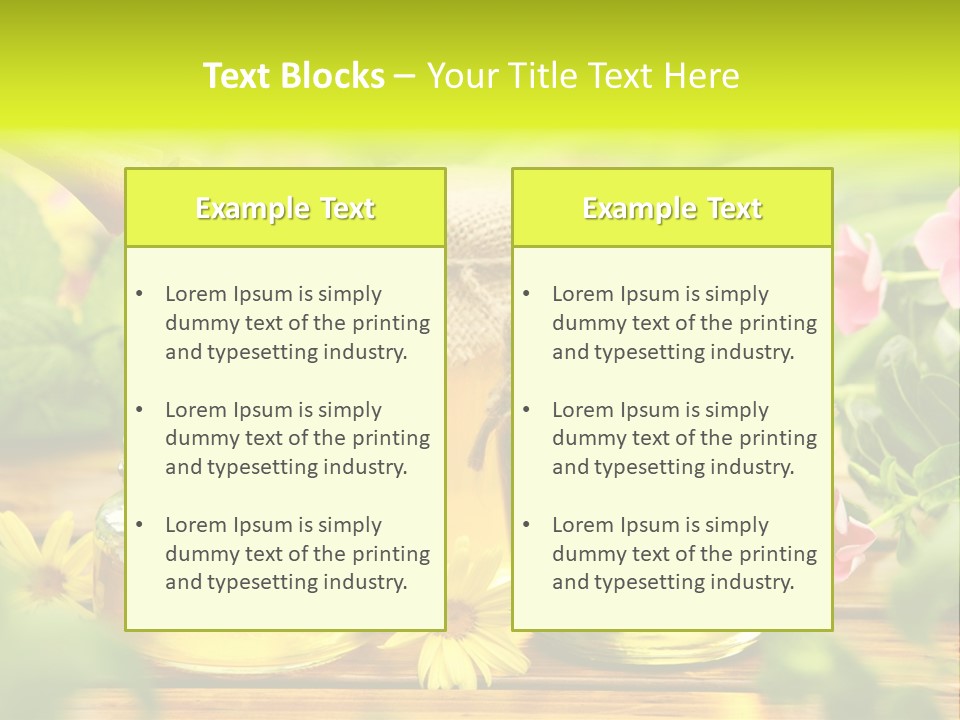 Fresh Food Ingredient PowerPoint Template