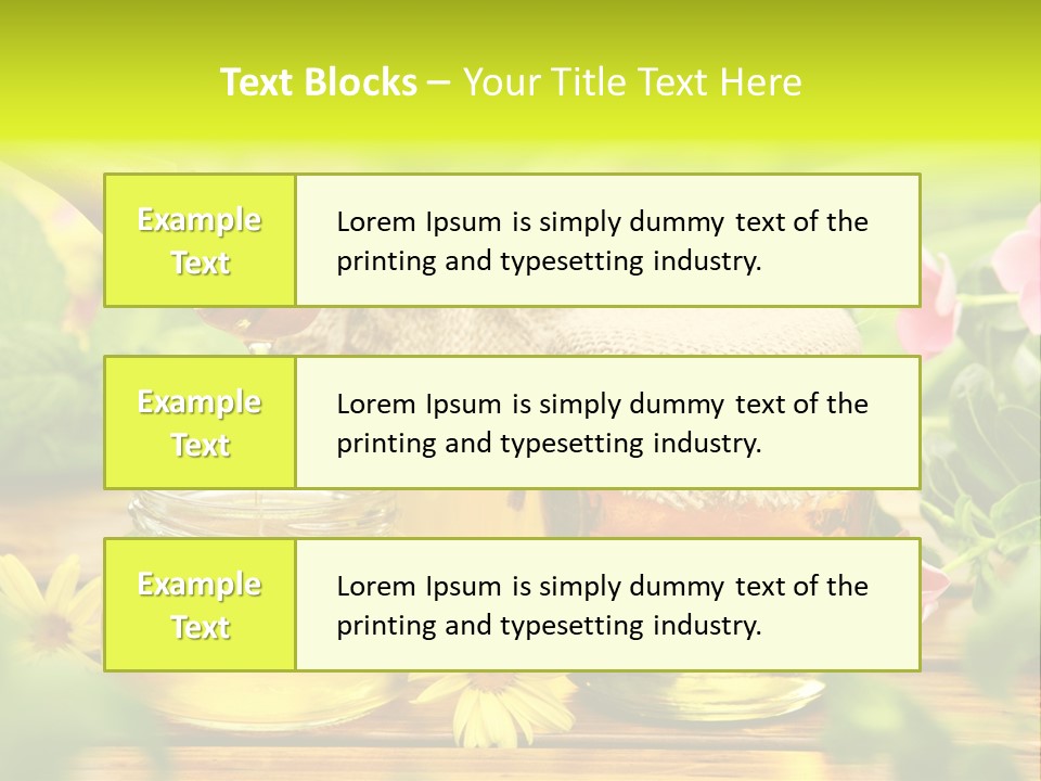 Fresh Food Ingredient PowerPoint Template