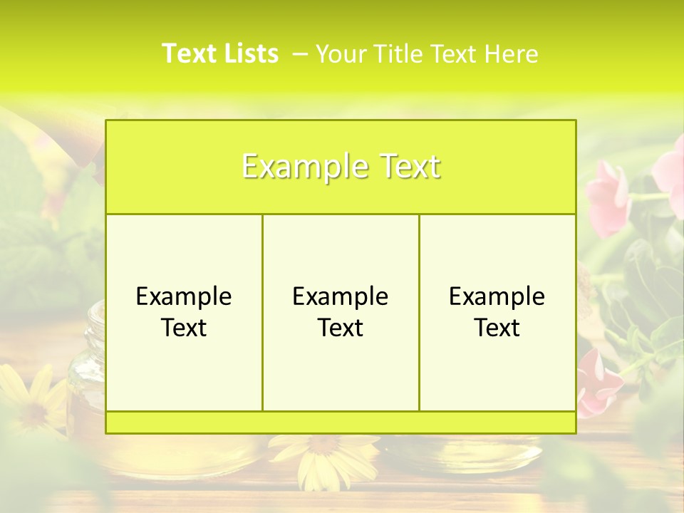 Fresh Food Ingredient PowerPoint Template