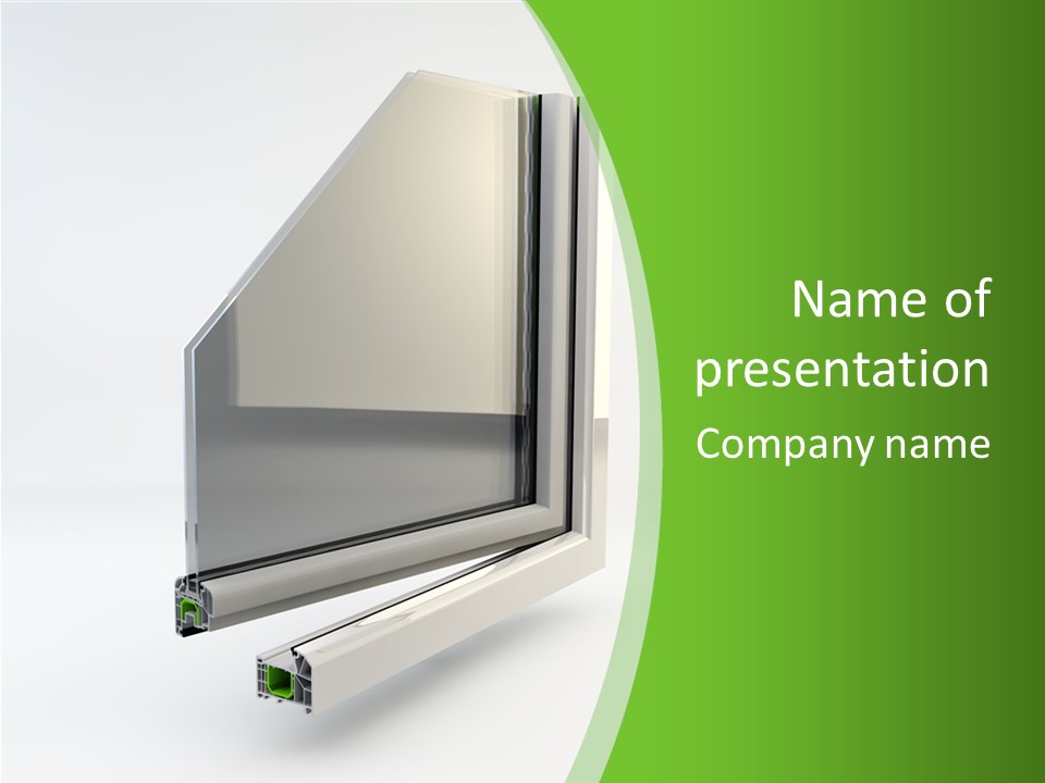 Windows Redecoration Channel PowerPoint Template