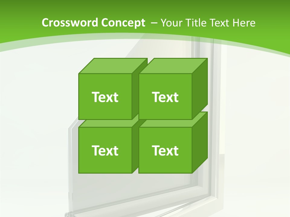 Windows Redecoration Channel PowerPoint Template