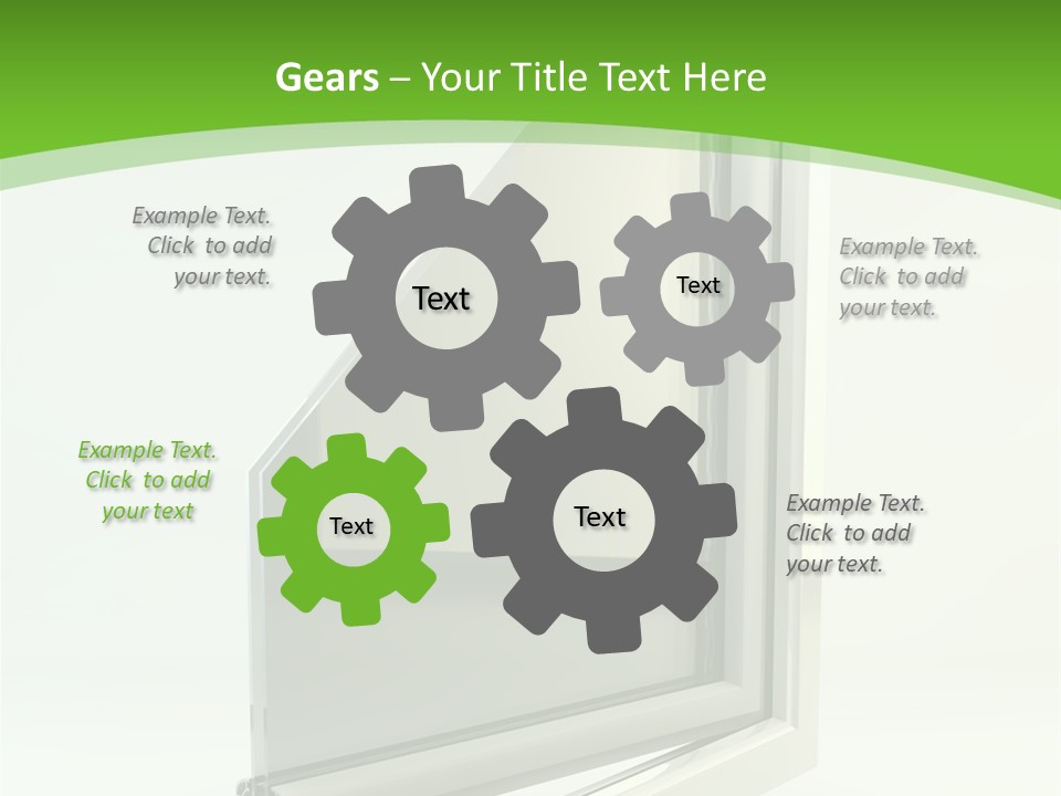 Windows Redecoration Channel PowerPoint Template