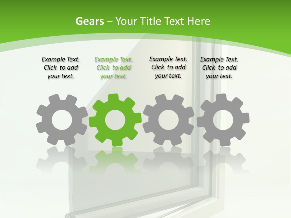 Windows Redecoration Channel PowerPoint Template