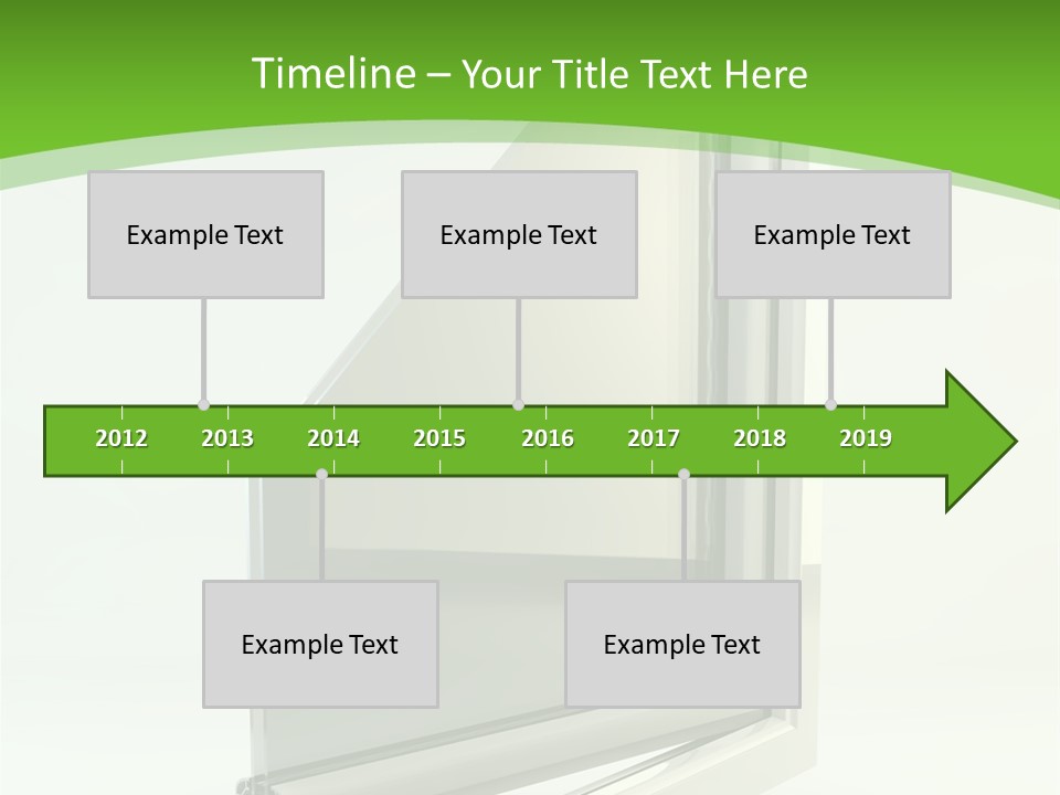 Windows Redecoration Channel PowerPoint Template