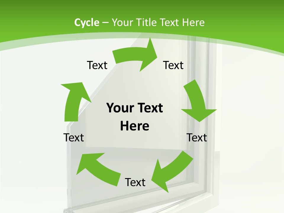 Windows Redecoration Channel PowerPoint Template