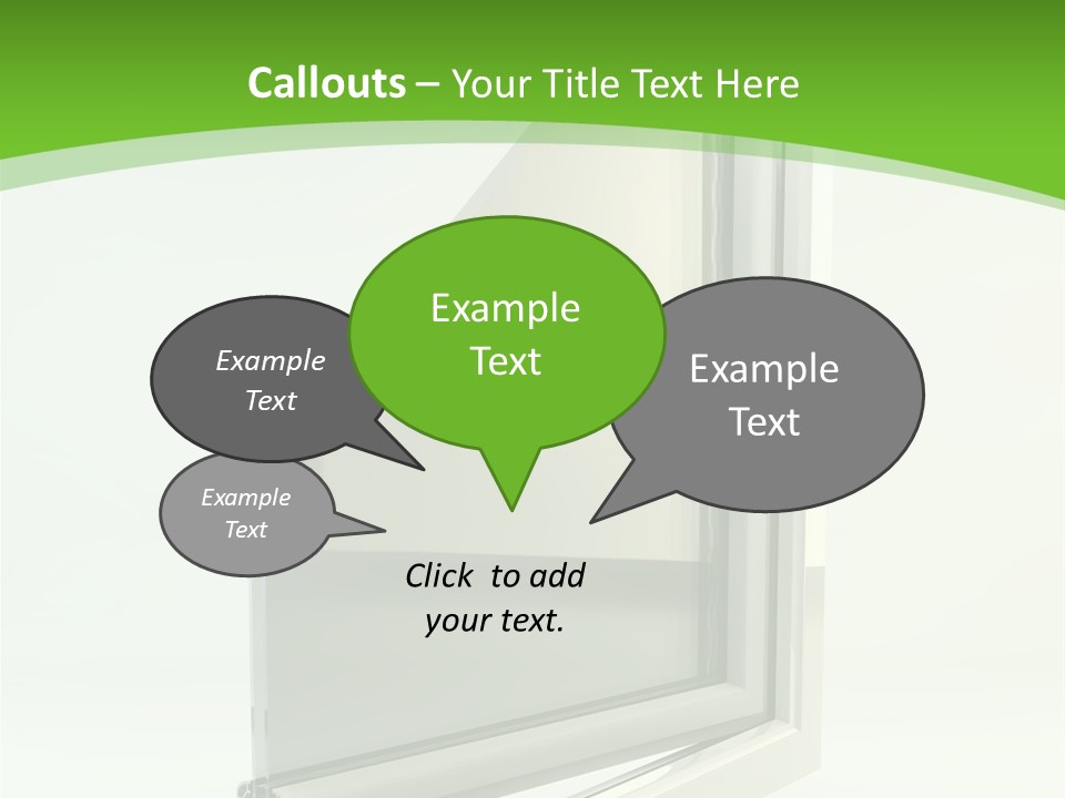 Windows Redecoration Channel PowerPoint Template