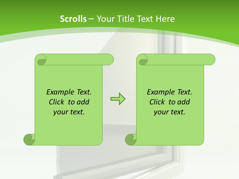 Windows Redecoration Channel PowerPoint Template
