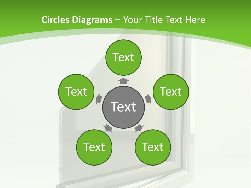 Windows Redecoration Channel PowerPoint Template