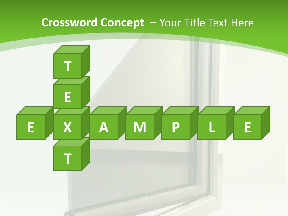 Windows Redecoration Channel PowerPoint Template