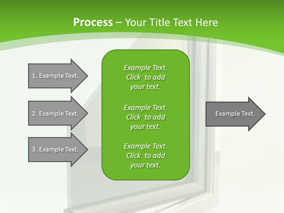 Windows Redecoration Channel PowerPoint Template