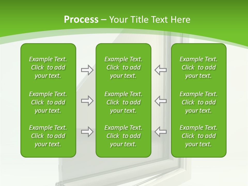 Windows Redecoration Channel PowerPoint Template