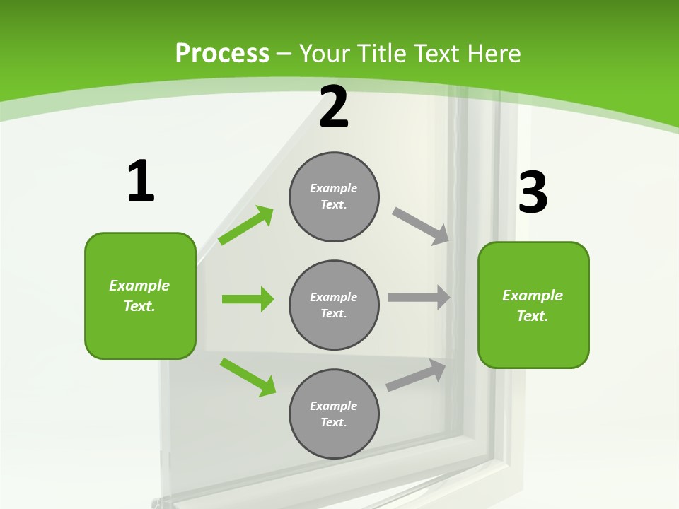 Windows Redecoration Channel PowerPoint Template