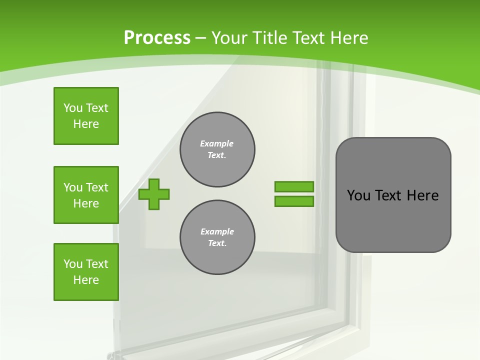 Windows Redecoration Channel PowerPoint Template
