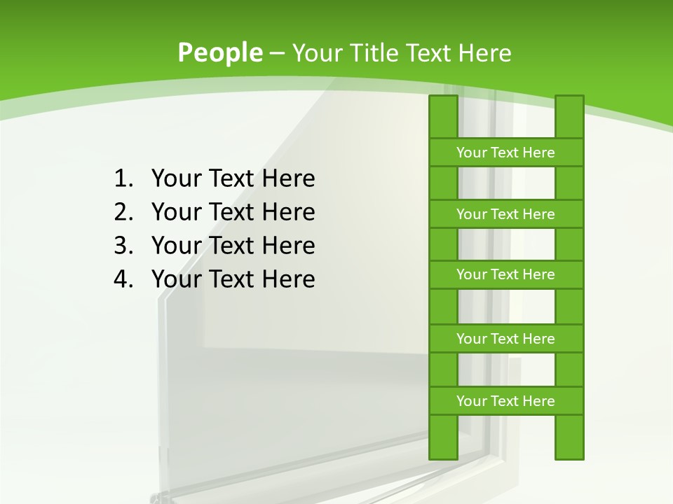 Windows Redecoration Channel PowerPoint Template