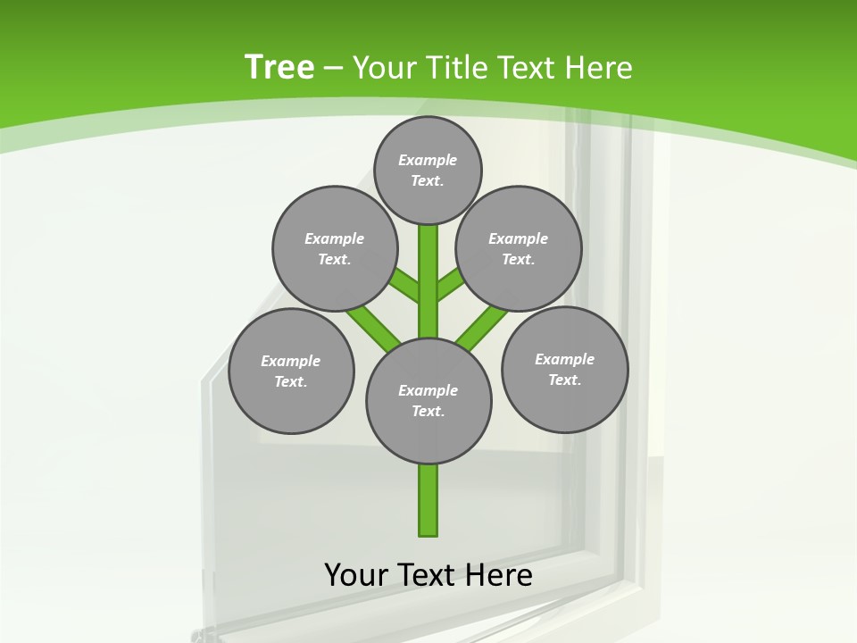 Windows Redecoration Channel PowerPoint Template